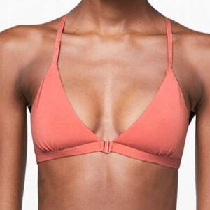 Lululemon Simply There Triangle Bralette in 
Rustic Coral Size Medium